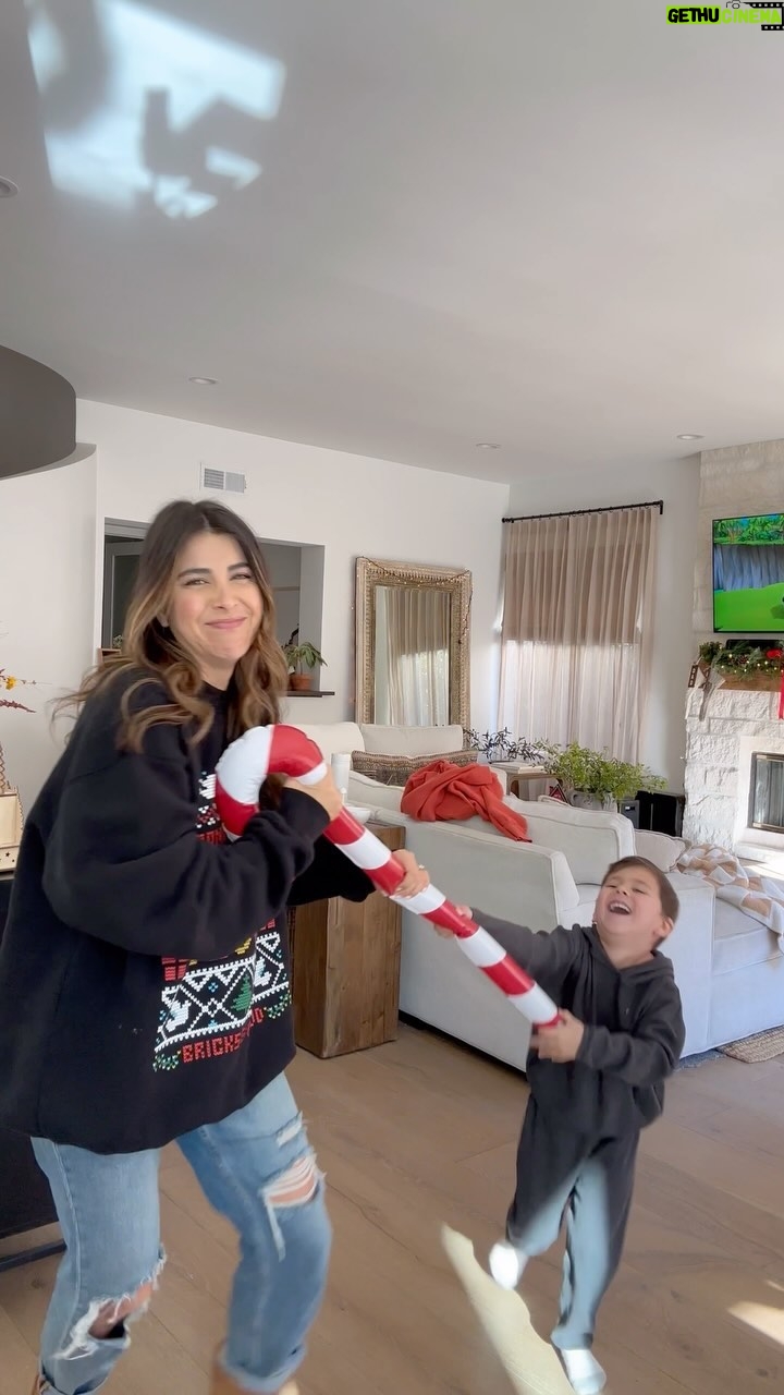 Daniella Monet Instagram - Now that the kids are a little older, we are really leaning into creating new family traditions for the holidays! This year we started doing letters from Santa - so sweet 🥹 This is all part of a 12 days of Christmas challenge, where me and 5 other creators are spreading the cheer with a new Christmas tradition every day, for 12 days!
Along with this, we also practiced making Christmas cookies for the big guy and watched a new Christmas movie, Candy Cane Lane, which is now available to stream on @primevideo - so funny! I just love Eddie Murphy sm 😆
Ok, passing the candy cane on to someone else!
#CandyCaneLaneMovie #PrimeVideoCreator @primevideo