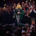 Kylie Minogue Instagram – WOOOWEEEE!! Thank you to everyone who tuned in to An Audience With Kylie on @itv 🤩 I had the most incredible night re-living memories, dancing with friends, and performing tracks from throughout the years. 💗ALL THE LOOOVERRRSSSS💗