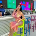 Lamitta Frangieh Instagram – Spring is here @FashionNova colorful collection 💜🧡
– Cassandra Rhinestone mesh midi dress 
.
.
.
#fashionnovaembassador #colorful #freshcollection #fashionnovababe #fashionnovacurves #springfashion #fashionnovashoes #usa #lamittafrangieh