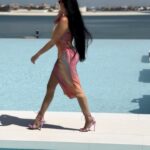 Lamitta Frangieh Instagram – Spring is here @FashionNova colorful collection 💜🧡
– Cassandra Rhinestone mesh midi dress 
.
.
.
#fashionnovaembassador #colorful #freshcollection #fashionnovababe #fashionnovacurves #springfashion #fashionnovashoes #usa #lamittafrangieh