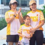 Judy Ann Santos Instagram - #McdoStripesRun2023 Sunday with The Agoncillos 💛❤️
Mcdonald’s Run for Reading 🫶🏼 

#JudyAnnSantosAgoncillo #RyanAgoncillo #LunaAgoncillo #McdoPh