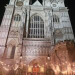 Fearne Cotton Instagram - Yesterday we had the pleasure of attending the Princess of Wales carol concert at Westminster Abbey. It felt like walking into a Christmas film with twinkly lights, the most heavenly music and candles lit one by one. 
@jamesbaymusic did the most beautiful performance, @freyaridings gave us all goose bumps with her voice echoing about the abbey and the kids were thrilled to hear @adamlambert sing live. Thanks @princeandprincessofwales of inviting us. An evening we wont forget. 
Also huge thanks to Helen at @feather_and_stitch for helping me choose a festive outfit for the occassion. I love it. ❤️ 
Ps. Whats your favourite carol? Mine is by far Silent Night. I'm not sure I've ever listened to it without crying.