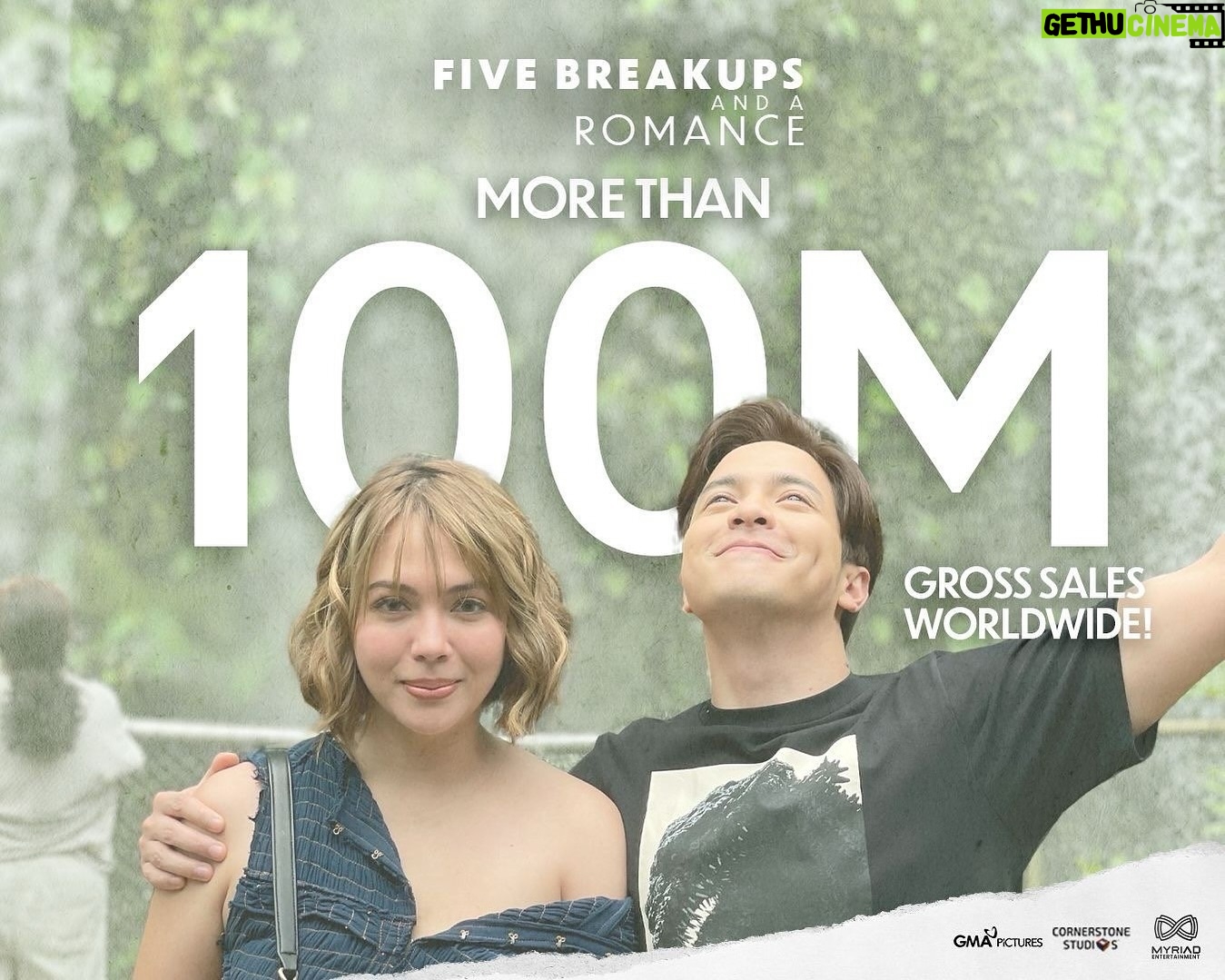 Julia Montes Instagram - TAOS PUSONG PASASALAMAT SA TUMANGKILIK! π€
Isang nakakataba ng pusong sopresa ngaung araw ang bumungad sakin β¦
Umabot na ng po ng more than β±100 Million gross sales ang Five Breakups and a Romance! Sa lahat ng nanood, sa Pilipinas man o abroad, maraming maraming salamat po sainyong lahat!
#FiveBreakupsAndARomance