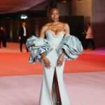 Danai Gurira Instagram - It was incredible to celebrate Meryl Streep, @oprah, @sofiacoppola and especially my brother @michaelbjordan (so deeply proud of you!) at this year’s @academymuseum Gala. Enjoyed spending time with old friends and making new ones, just a wonderful night amongst inspiring artists. Thanks for having me!