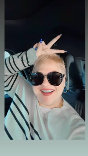 Karla Estrada Instagram - Lets go lighter! Prep for 2024 🩵