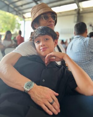 Judy Ann Santos Instagram - Coolest dad and son ever 😘😘 and yes.. they’re mine. ❤️❤️