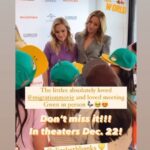 Elizabeth Banks Instagram - Cuteness overload 🚨 A big thank you to @reesewitherspoon and @hellosunshine for hosting a special screening of #MigrationMovie this weekend. The kiddos loved it. See @migrationmovie only in theaters this Christmas!