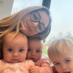 Dani Dyer Instagram - Haven’t posted in a while.. think this is the best I’m going to get with the 3 of them😂🫶💗✨
