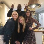 Fearne Cotton Instagram - Just recorded the last episode of the @happyplaceofficial podcast of the year with the incredible HP team. Couldn't do it without Anouszka, Amelia and Matt. Best team out there. 
We have episodes every monday for you right across the festive period. There are some interesting subjects covered coming up on the podcast over the next month. Everything from tapping to anxiety.
Also swipe to see the gorgeous hat that Amelia hand crocheted for me. Im obsessed. ❤️