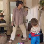 Daniella Monet Instagram - Kids v mom. Who won? 🎤 

Continuing the Christmas fun with this new family tradition! Will you be adding this one to your list thing year? Today is the last day of the Candy Cane Lane 12 Days of Christmas challenge! I hope you had as much fun as we did.

If you’re looking for a fun Christmas thing to do this weekend that isn’t karaoke, make sure to watch #CandyCaneLaneMovie out now on @PrimeVideo! #PrimeVideoCreator