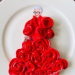 Iris Apfel Instagram - What a delicious #FanArtFriday! 🌹
🎨: @rubyperman