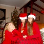 Madison Pettis Instagram – Our 12th annual Secret Santa 🥹 We do matching PJs, pillsbury cookies, lots of wine, gifts   we  roast each other every year. Best night, best friends ♥️