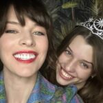 Milla Jovovich Instagram - Mother is 40-ate today, everyone bow down cause i’m still eating (a little too much)😏🥳