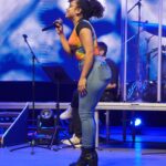 Chelsy García Instagram – El tiempo mío es para lo que me suma: EL TRABAJO.👩‍🎤 #Tb #ensayos #TeatroNacional