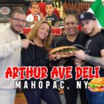 Mandy Rose Instagram - WE ALMOST GOT THROWN OUT OF @arthuravedeli_ because of NICKY😂

SNACK TIME! at @mandysacs family deli the @arthuravedeli_ with our guy @giovannipaolony who made a delicious sangwheech with their fresh ingredients! 

Chicken cutlet
Prosciutto
Mozzarella 
Broccoli Rabe 
Balsamic Glaze 

GO CHECK THEM OUT! 

Be sure to follow: @arthuravedeli_ @livinglikesmalls @francisvolpe @mandysacs @giovannipaolony 

#west