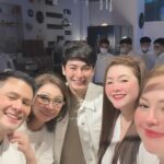 Karla Estrada Instagram – Happy Anniversary @reginevalcasid  and @ogiealcasid 🤍🤍 much Love for you both .❤️❤️