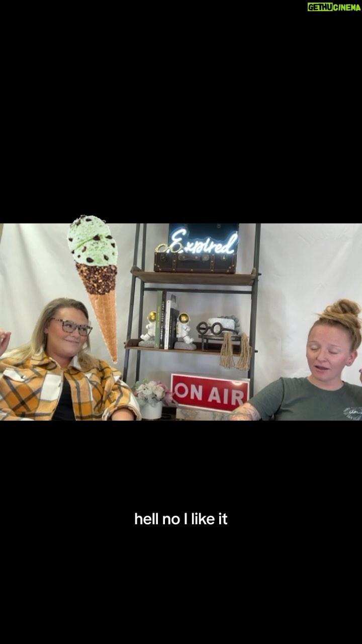 Maci Bookout Instagram - Maci does not like mint chocolate chip 🤎💚 #ExpiredPodcast #truecrime