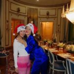 Nicola Peltz Beckham Instagram – merry christmas eve 🩵💋🍸🎄🪽