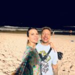 Nicolás Vázquez Instagram - Mate, playa y besos! 
@gimeaccardi 🧚🏼‍♂️❤️‍🔥