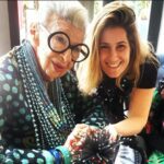 Iris Apfel Instagram - made new friends galore this year!