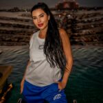 Lamitta Frangieh Instagram - Friday look @bhype_dxb @slimi7 💙
📸 @hossamelhalwagy_photography 
.
.
#casual #weekend #endofdecember #bhyp #blue #dubai#lamittafrangieh