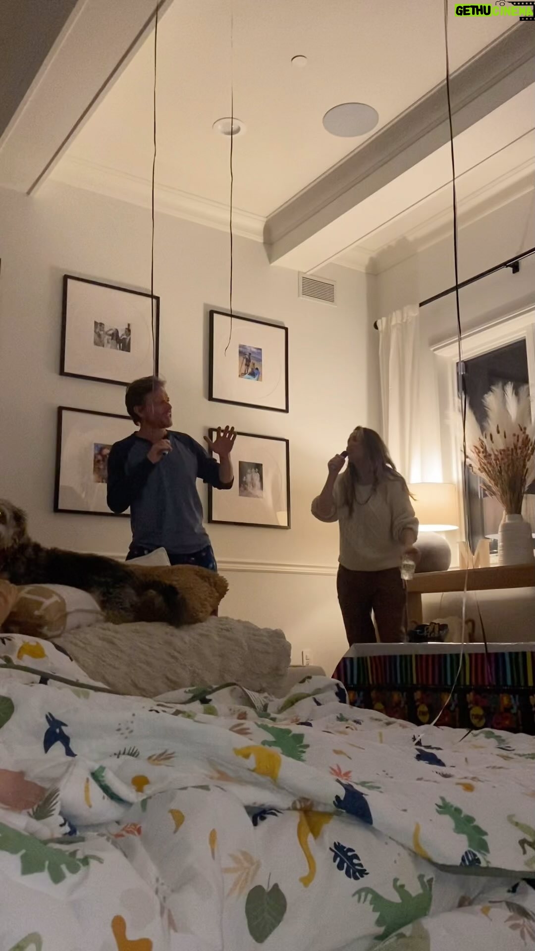 Camilla Luddington Instagram - New Years Eve with kids..
1. Using the kid’s karaoke Christmas present
2. Drinking canned Margaritas
3. Pretending the East Coast NYE feed is really for the west coast too.
4. Getting excited when “get low” by Flo Rida came on, on the CNN feed