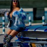 Lamitta Frangieh Instagram - Another year another slay @FashionNova 🩵

- kady faux fur 
- Rayna denim mini dresss blue combo
- Exotica heeled boots multi snake 
.
.
#fashionovacurve #fashionnovababe #fashionnovaembassandor #fashionnovadress #fashionnovababes #lamittafrangieh #vintage #stylish #iconic #rockingstar