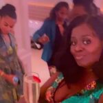Danai Gurira Instagram - Can’t even begin to express the blessing that was Tuesday night on Broadway! @jjbioh, my dear sister in heritage, in the arts and in Christ, just debuted her phenomenal play #JajasAfricanHairBraiding on Broadway! She is the first Black playwright since 1991 to have a play’s world premiere also be a Broadway premiere. And this play is MAGICAL. Hilarious, heartfelt, and giving voice to women who are never heard, this play is a game-changer. Love seeing the fruits of so much labor come to pass! Look At God!! And then my baby sis @dominiquethorne! KILLING it in this show! SUCH a powerhouse as I say in the video, I am just in awe of what I have witnessed of this young woman since meeting her on #wakandaforever. SO gifted. SKY is the limit! Not to mention the luminosity that is @somimusic making her Broadway debut as are many of the incredible Black women actresses populating this stage and the Black women creatives behind the scene. @nikiyamathis and those wigs! Characters in themselves! DON’T walk RUN to check out this beautiful, moving, thoroughly entertaining show.