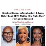 LeToya Luckett Instagram - ✨ONE NIGHT STAY✨

Yikes!! 🫣

I’m starting off the year with BIG THRILLS!! 🫨
I’m excited to announce that I will be starring in the thriller “One Night Stay” along with @stephencbishop & @theiyanahalley . Y’all! My scared self was terrified on the set of this film, even though I had script in hand & knew what was gonna happen 🤦🏾‍♀️ it was THAT creepy!! Find out for yourselves JAN. 4th on BET PLUS @betplus 

@worldwideentertainmentandmedia @choicefilmsinc @jennafrank @robrileynyc @mclyte #fcolordiamonds essenceatkins