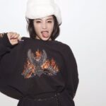 Suzu Hirose Instagram - ⚡︎⚡︎🖤
イガリさんにメイクしてもらったの。嬉しい。
#seventeen #STニュース