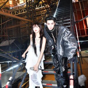 Victoria Song Instagram - #屋顶着火 🔥
#roofonfire 
@georgeshobeika ❤️‍🔥