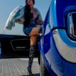 Lamitta Frangieh Instagram - Another year another slay @FashionNova 🩵

- kady faux fur 
- Rayna denim mini dresss blue combo
- Exotica heeled boots multi snake 
.
.
#fashionovacurve #fashionnovababe #fashionnovaembassandor #fashionnovadress #fashionnovababes #lamittafrangieh #vintage #stylish #iconic #rockingstar