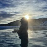 Lena Gercke Instagram - Love how much nature calms me down 🏔️🙏🏻 i feel so much happier and true to myself when i can breathe in fresh air and see a clear sky 💙🤍 what do you prefer ? Summer or winter holidays?