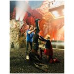 Melissa Benoist Instagram – This is our stunt coordinator @burnettsimonstunts 😎 I’m not sure what we’re doing here but trust me he’s a certified badass and it’s probably cool