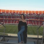 Olivia Culpo Instagram - Football   food   felines 🐱❤️ @levis