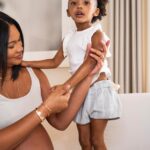 Chanel Iman Instagram - I’m proud to partner with @AveenoBaby and these fellow mommys to raise awareness of how eczema appears on our children’s skin, because every parent deserves easy access to identify and treat their children’s eczema. #AveenoBabyPartner #EczemaEquality