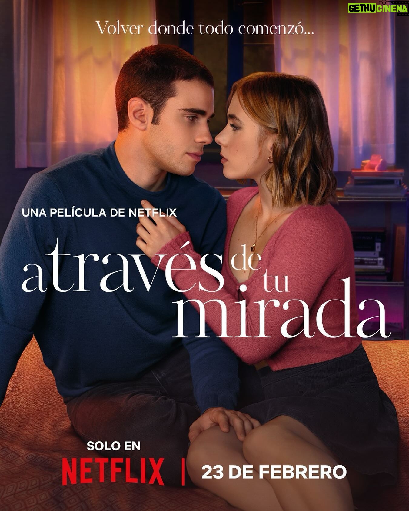 Clara Galle Instagram - “Todo comenzó...” Si tu cabeza ha terminado esta frase, es que también estás esperando al 23 de febrero. #ATravésDeTuMirada
