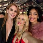 Katherine McNamara Instagram - Oh what a night! ✨ Such a ball at #EveningBefore - always full of old and new friends, fun, and fanfare - oh my! ♥️ Thank you @MPTF! 🎥🍿