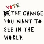 Jessica Capshaw Instagram - This. Is. So. Important. Vote with your mind and your heart...YOU are so important and you can make all the difference in the world with your vote. VOTE the change we want to see in the world 🌎 TEXT CHANGE TO 788-683 or go to rockthevote.org/chime to register to vote
