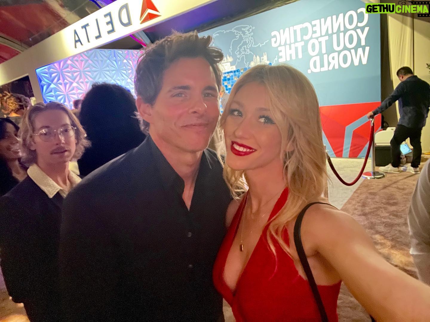 Katherine McNamara Instagram - Oh what a night! ✨ Such a ball at #EveningBefore - always full of old and new friends, fun, and fanfare - oh my! ♥️ Thank you @MPTF! 🎥🍿