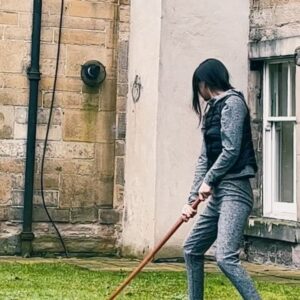 Kōki Instagram - チームが用意してくれた木剣で💪🗡️

寒いと体が思うように動かなくてびっくりしています❄️
頑張ります！！！