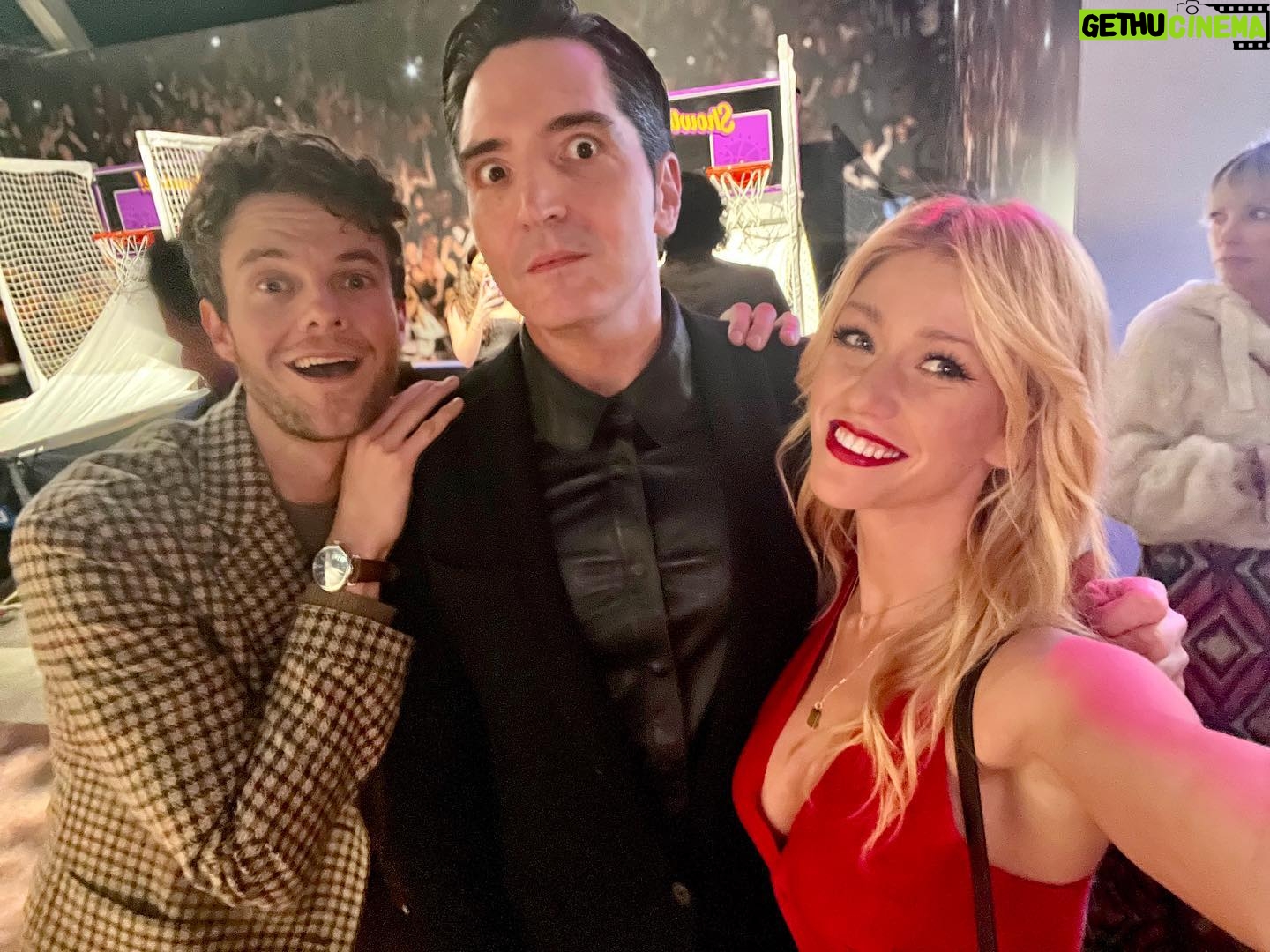 Katherine McNamara Instagram - Oh what a night! ✨ Such a ball at #EveningBefore - always full of old and new friends, fun, and fanfare - oh my! ♥️ Thank you @MPTF! 🎥🍿