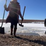 Ree Drummond Instagram – Scenes From a Marriage: The Chopping Ice Edition. ❤️🪓🧊