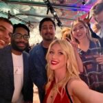 Katherine McNamara Instagram - Oh what a night! ✨ Such a ball at #EveningBefore - always full of old and new friends, fun, and fanfare - oh my! ♥️ Thank you @MPTF! 🎥🍿