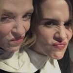 Sarah Paulson Instagram – My phone made this. And I like it. Happy Birthday to my one and only love. You are, quite simply- my world. I love you. @hollandvtaylor (don’t be mad about the second to last picture, I didn’t know how to take it out, plus there are pictures of me with no eyebrows, so-)