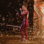 Sofie Dossi Instagram - @sofiedossi's smile after getting @heidiklum's Golden Buzzer is everything!