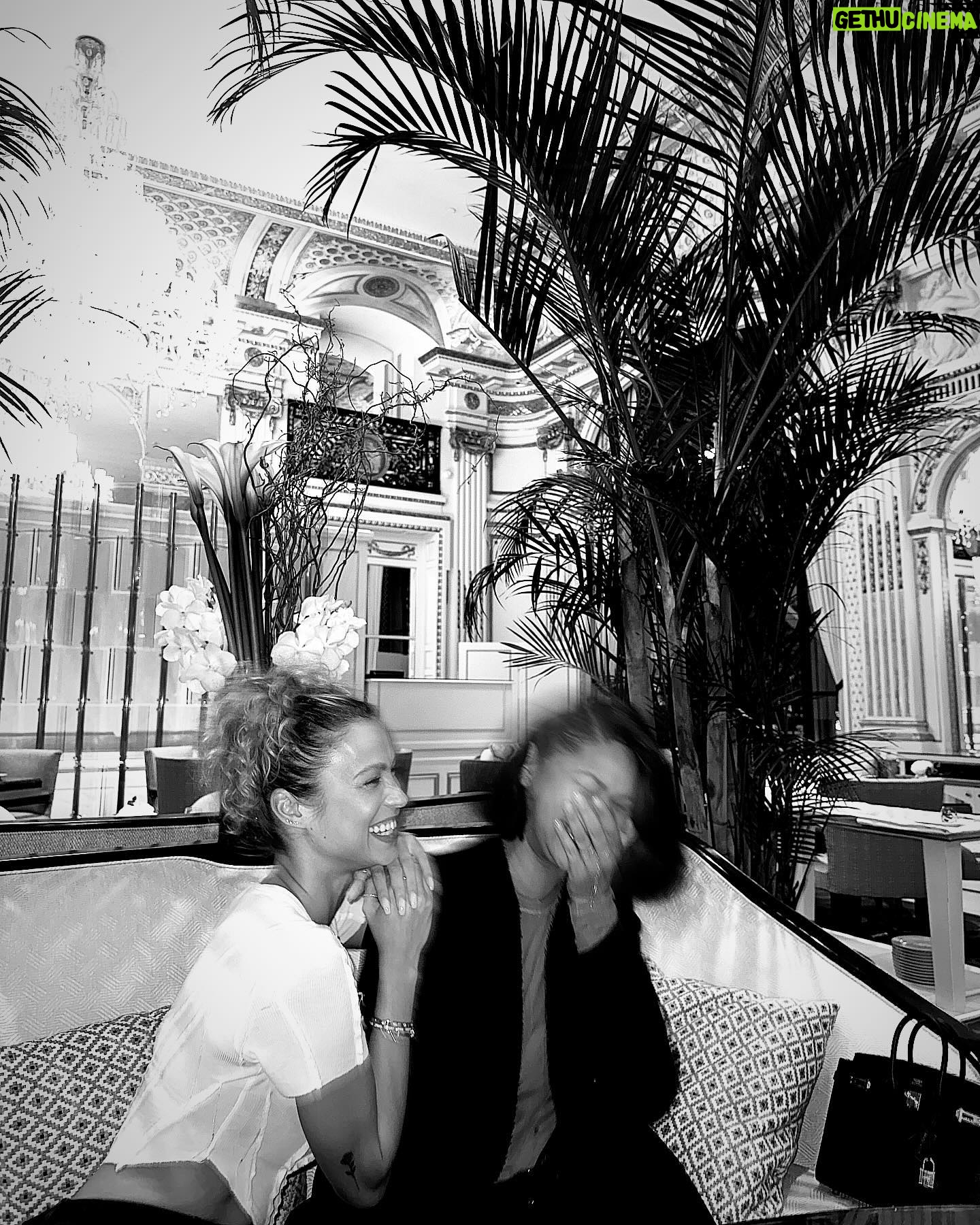 Chanel Iman Instagram - Last night in Paris together🇫🇷 🙌🏾 8 years of friendship 🙏🏽 Sisters for life ❤️