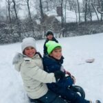 Jessie James Decker Instagram - Woke up to a beautiful snow day 🥹❄️ Reminded me of our days in Colorado and gave me all the nostalgic feels❄️💙🌲