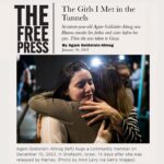 Mayim Bialik Instagram – A 17 year old who was freed by Hamas after 51 days held hostage describes what she saw in the tunnels and what she can’t forget. I wish this would be published everywhere. It’s incredibly important to hear this perspective.