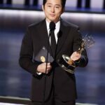 Danai Gurira Instagram - Bursting with pride for my brother @steveyeun right now...just bursting! So thankful to call you friend, and so amazed at how you have crafted your voice and presence in this world. I am blown away by the inspiring work you have brought to the fore and I know you are just getting started.

CONGRATULATIONS! Could NOT have been more deserved! ✨

#stevenyeun #beef #emmys #twdfamily